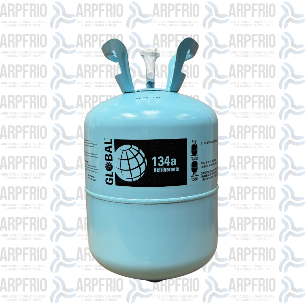 Gas Refrigerante GLOBAL R-134 13.6Kg